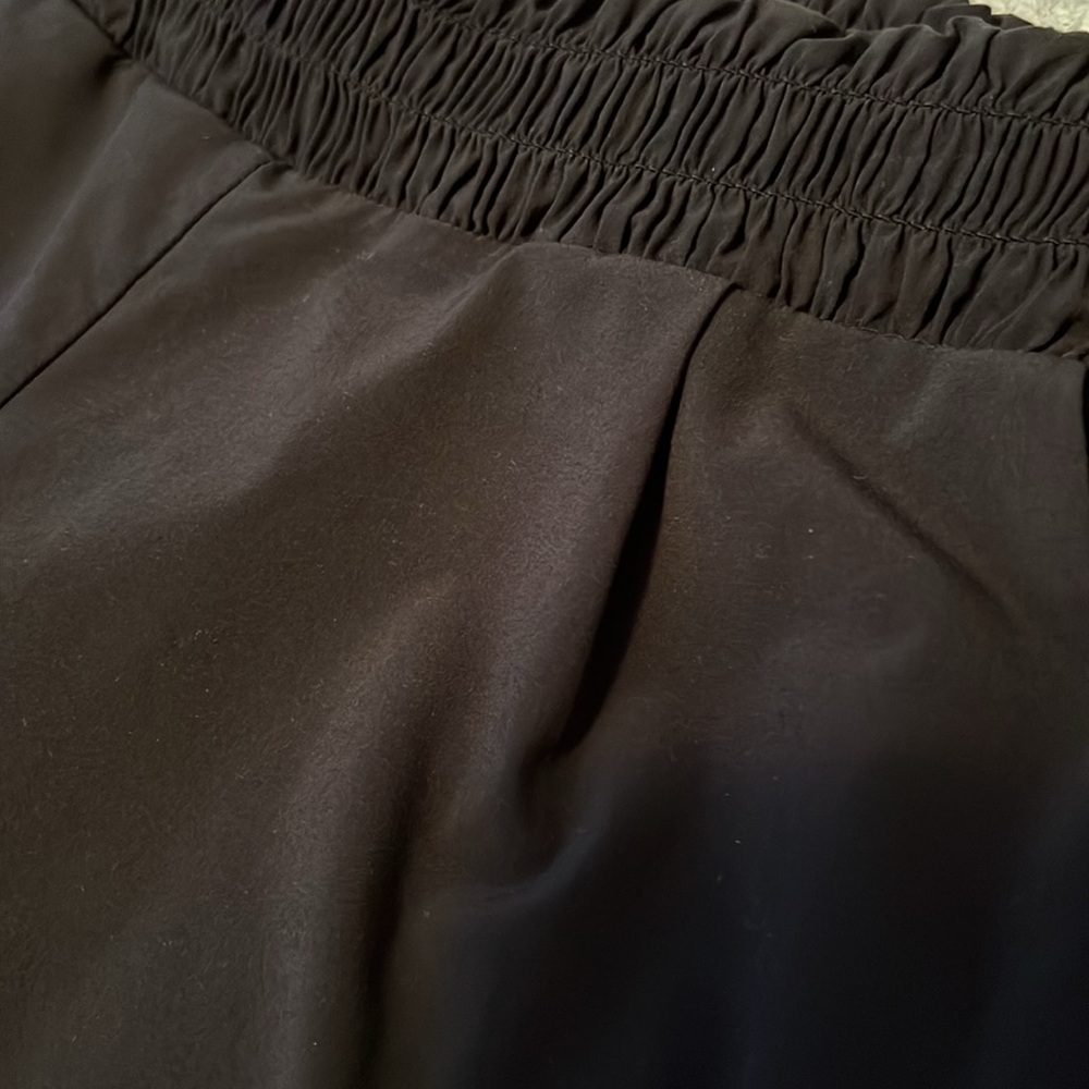Athleta Black Jogger Pants with Elastic Waist Size 8 - Picture 6 of 16
